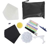Set di 43 pezzi di strumenti per la realizzazione di mandala a puntini, kit artistico fai-da-te per pittura a puntini con modelli e accessori, forniture complete per il bricolage