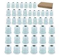 Set di 44 raccordi per cavi - Passacavo impermeabile Set di viti per scatola di derivazione, scatola di distribuzione, scatola di fusibili, distributore a parete