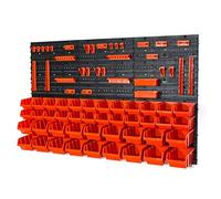 Set di 48 elementi + ganci con contenitori IN-Box colore: arancione mis.2 e mis.3 POP serie