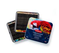Set Di 48 Matite Colorate Professionali Chromaflow Derwent In Latta