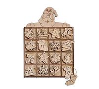 Set di 48 pendenti di legno