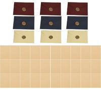 Set di 48 pezzi di carta da lettere vintage con buste, 9 buste, 9 adesivi sigillo di cera e 30 fogli a righe vintage per inviti e lettere d'amore