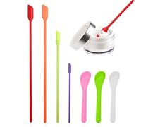 Set di 4spatula in silicone e 3 strumenti per la maschera, mini spatula, jam spatula, multifunzione per applicazioni Jam e Scraping Cosmetics