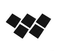 Set di 5/10 spugne filtranti a carbone attivo con caratteristiche antistatiche e resistenti agli acidi, che forniscono un'efficace filtrazione dell'aria e prestazioni di lunga durata nei sistemi