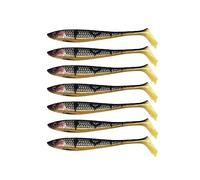 Set di 5/7 esche da pesca in gomma, 10 cm, morbide, per pesca alla trota, luccioperca e persico, strumento per la pesca all'aperto
