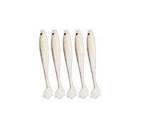 Set di 5/7 esche da pesca in gomma, 10 cm, morbide, per pesca alla trota, luccioperca e persico, strumento per la pesca all'aperto