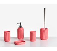 Set di 5 accessori da bagno Set di portasapone Dispenser di sapone Spazzola da t