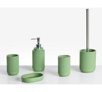 Set di 5 accessori da bagno Set di portasapone Dispenser di sapone Spazzola da t