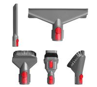 Set di 5 accessori per aspirapolvere Dyson V7 V8 V10 V11 e V15, ricambio per aspirapolvere Dyson composto da 3 testine e 2 ugelli per aspirapolvere per tutti i tipi di pavimenti e superfici
