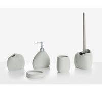 Set di 5 accessori per il bagno Grigio chiaro Coata