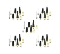 Set di 5 adattatori per ugello a sfera, pompa manuale, accessori per bici, 8 pezzi