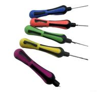Set di 5 aghi per pesca alla carpa, in acciaio ad alto tenore di carbonio, per piercing e serraggio della lenza, utile per vari tipi di esche