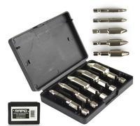 Set di 5 alesatori HSS per saldature Ø6-14 mm per Trapano attacco 6 mm