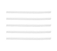 Set di 5 anelli flessibili per regolare le dimensioni degli anelli con molle trasparenti per un uso sicuro e confortevole, distanziatore invisibile, 4mm, come descritto, come descritto