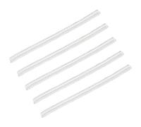 Set di 5 anelli flessibili per regolare le dimensioni degli anelli con molle trasparenti per un uso sicuro e confortevole, distanziatore invisibile, 5 mm, come descritto, come descritto