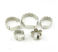 Set Di 5 Assortito Misura Metallo Fragola Craft Formine