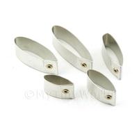 Set Di 5 Assortito Misura Metallo Gerbera Petalo Craft Formine