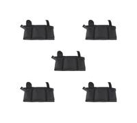 Set di 5 attrezzi da cintura per attrezzi in tessuto Oxford, resistente, con 4 tasche