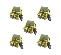 Set di 5 attrezzi da elettricista borsa portaoggetti impermeabile cacciavite per giardiniere verde