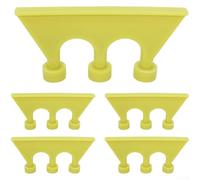 Set di 5 attrezzi per riparazione ammaccature auto, in nylon | Principio di leva, impugnatura ergonomica, messa a fuoco delle ammaccature, sicura sulla vernice, 5 pezzi per un set