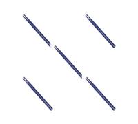 Set di 5 bacchette in nylon leggere, per l'apprendimento, l'istruzione, per principianti, professionisti, accessori scuri, blu scuro