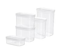 Set di 5 barattoli per lo stoccaggio a secco EMSA Optima. 1 St