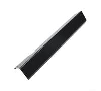 Set di 5 barrette aromatizzatrici da 17 1/8 pollici in acciaio inox per Weber per Genesis II per lx 300 serie E-310 E-335 S-310, ricambio per barbecue, gusto fumo (nero)