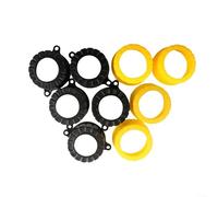 Set di 5 beccucci di ricambio in plastica per taniche di gas, per uso con tosaerba e applicazioni di rifornimento automobilistico