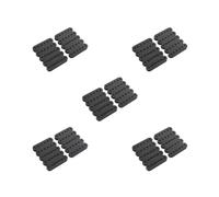Set di 5 bobine per pickup per chitarra Humbucker, 52 mm, distanza tra i poli, 10 pezzi, colore nero