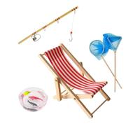Set di 5 canne da in miniatura, per bambini, accessori per la casa delle bambole interessanti e intricati per il giardino delle fate