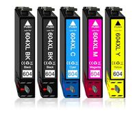 Set di 5 cartucce compatibili con Epson 604 604XL Multipack per XP-2200 XP-2205 XP-3200 XP-3205 XP-4200 XP-4205
