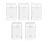 Set di 5 cartucce protettive e espositori, per collezionisti e amanti del gioco vintage, per conservare la memoria di gioco, design preciso