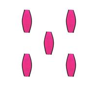 Set di 5 cinghie per maschera subacquea e snorkeling, accessori per attrezzatura da nuoto, colore: rosso rosa