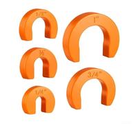 Set di 5 clip di scollegamento per rimozione push fit per tubi in rame, PVC e PEX