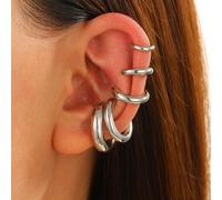 Set di 5 clip per orecchie da e da donna, , , facili da applicare, lucide e senza foratura. Clip per orecchie premium, uniche e di nicchia, a forma di U, adatte i , per , per le feste e come regalo.