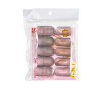 Set di 5 clip per rimuovere lo smalto, per nail art, gel soak gel, facili da usare per le dita