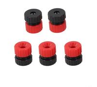 Set di 5 collari regolabili per il controllo della profondità del trapano per una migliore precisione nella lavorazione del legno (5 pezzi da 3 a 5 mm)