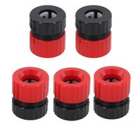 Set di 5 collari regolabili per un controllo costante della profondità sulle punte da trapano, utilizzate nella lavorazione del legno e fai da te (5 pezzi da 8 a 13 mm)