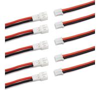 Set di 5 connettori/femmina JST-PH 2.0 80mm 22AWG | Per JJRC H36, Blade Induc...