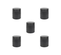 Set di 5 contenitori per colla per ciglia sigillanti da viaggio per fluidi da viaggio organizer a carbone attivo professionale dispenser scatola nera