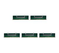 Set di 5 convertitori di schede di collegamento per memoria DDR3 di laptop e desktop, compatibili con tester, supportano esclusivamente moduli DDR3 da 1,5V per upgrade senza complicazioni