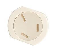 Set di 5 coperchi per apertura di uscita, forma arrotondata, in ABS, A | Design arrotondato in ABS per camera da letto, sala giochi, soggiorno, famiglia, confezione da 5