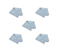 Set di 5 coperture antipolvere per violoncello multiuso, protezione antipolvere per violino, grigio