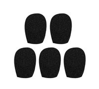 Set di 5 coperture per microfono per cuffie in schiuma piccole coperture per microfono antivento per microfono da tavolo