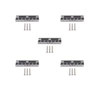 Set di 5 cordiere cromate a 6 corde, ponte per chitarra elettrica
