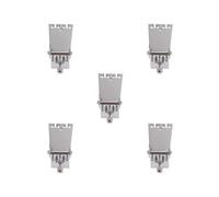 Set di 5 cordiere cromate per chitarra per banjo a 5 corde, accessori per piastra banjo
