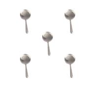 Set di 5 cucchiai da portata in acciaio inox, versatili e comodi e resistenti al calore, per tofu, stile B
