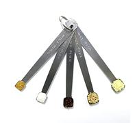 Set di 5 cucchiai dosatori in acciaio inox resistente, mini cucchiaio dosatore per cottura, cucchiaio da tavola per ingredienti secchi o liquidi, adatto per barattoli di spezie, set da 5