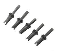 Set di 5 cunei da 18 mm e spessori a piuma per spaccare pietre, strumento resistente per rompere le rocce per muratori in calcestruzzo e granito