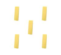 Set di 5 cunei di abbattimento per alberi da taglio robusti tronchi cunei 25 cm giallo